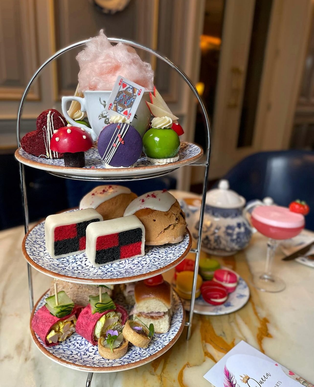 queen of hearts afternoon tea